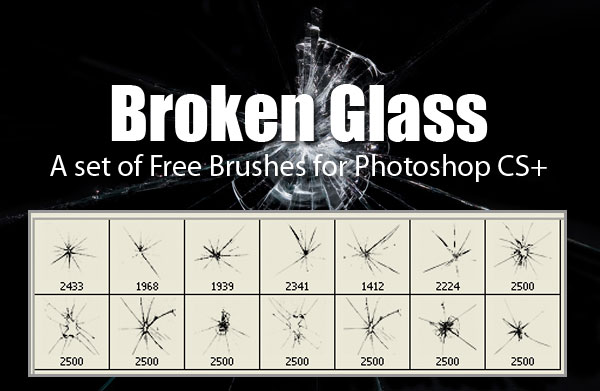 broken glass texture. roken glass photoshop brushes