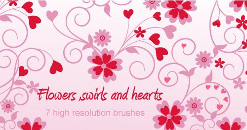 hearts brushes