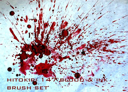 Кисти - Страница 2 Blood-splatters-brushes-4