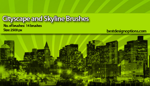 photoshop-brushes-skylines