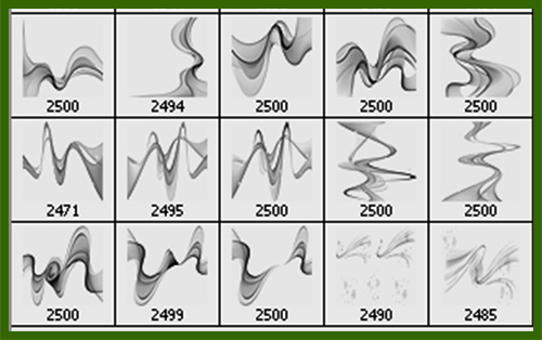 smoke backgrounds Photoshop brushes