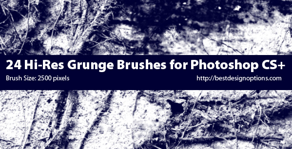 grunge backgrounds Photoshop brushes