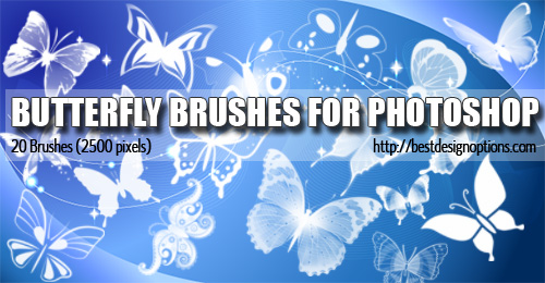 butterfly photoshop brushes