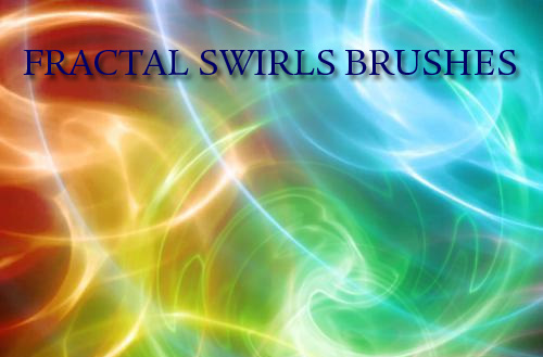 fractal art Photoshop brushes