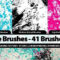 41 Grunge Backgrounds Photoshop Brushes Vol. 2