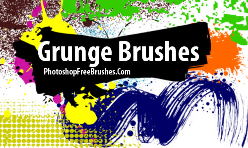 Grunge Brushes for Photoshop