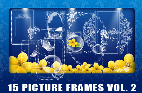 picture frames photoshop brushes