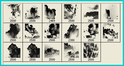 clouds background Photoshop brushes