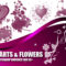 21 Hearts and Flower Photoshop Brushes