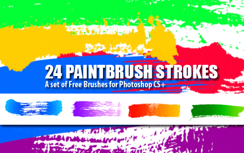paint texture Photoshop brushes