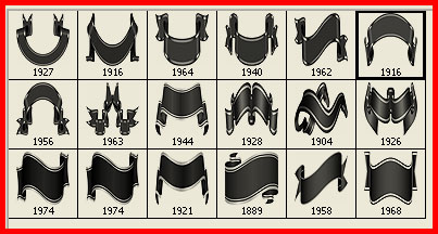 ribbon clip art Photoshop brushes