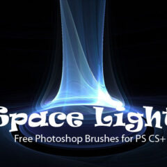 12 Space Light Photoshop Brushes