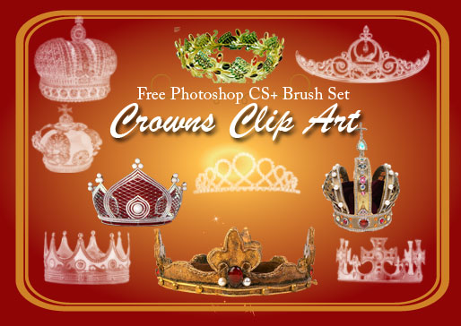 crown clip art photoshop brushes