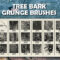 Grunge Brushes: 18 Tree Bark Textures