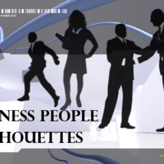 21 Business People Silhouettes As Photoshop Brushes