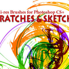 Grunge Brushes: Scratches and Sketches
