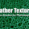 10 Leather Textures Photoshop Brushes