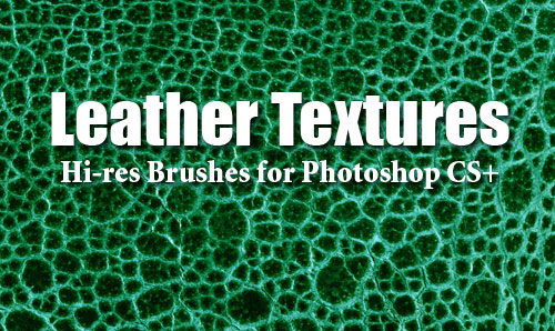 leather textures photoshop brushes
