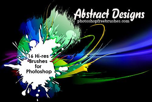 abstract designs photoshop brushes