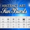 Abstract Art Photoshop Brushes: Sun Bursts