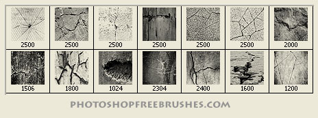 cracked wall Photoshop brushes