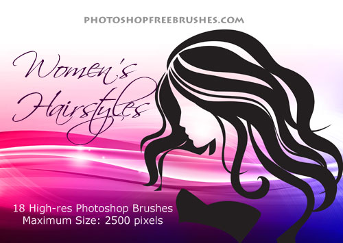 photoshop hair brushes