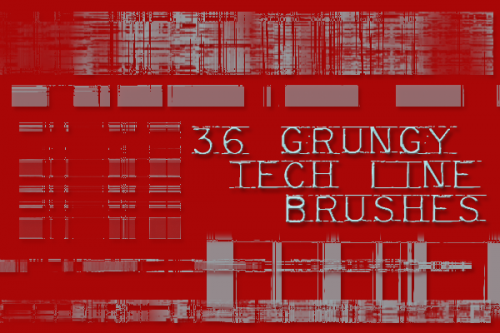 tech brushes photoshop