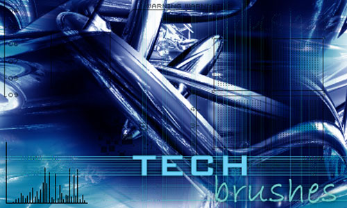 tech brushes photoshop