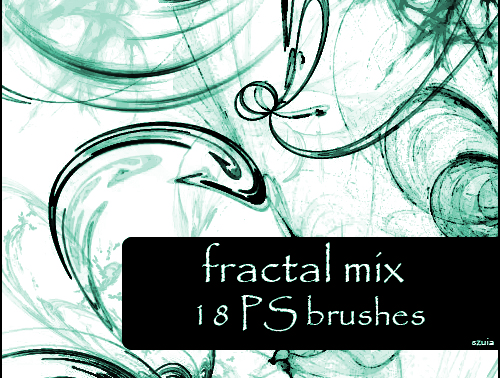 fractal photoshop brushes