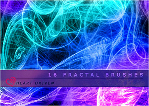 fractal photoshop brushes