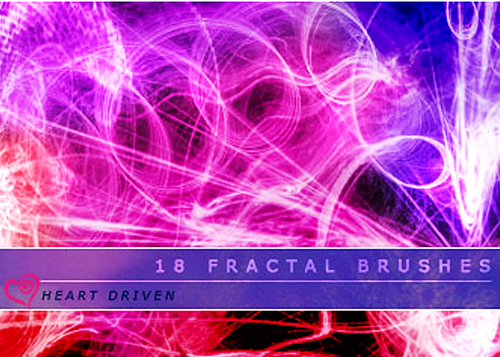 fractal photoshop brushes