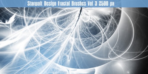 fractal photoshop brushes