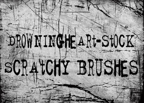 grunge photoshop brushes