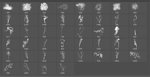 photoshop smoke brushes