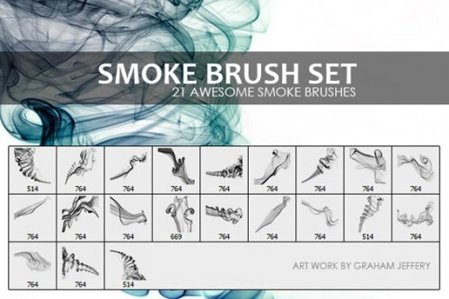 smoke brushes photoshop