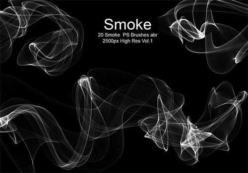 smoke photoshop brushes