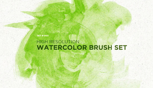 watercolor photoshop brushes