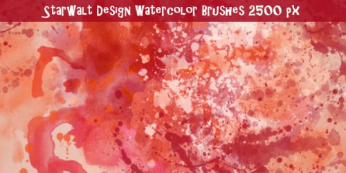 watercolor photoshop brushes