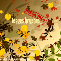 200+ Leaves Photoshop Brushes for Autumn-Themed Designs