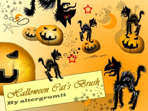 halloween photoshop brushes