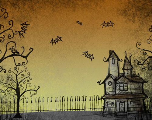 halloween photoshop brushes