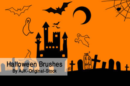 halloween photoshop brushes