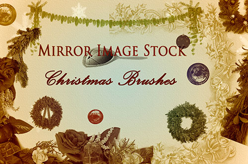 christmas photoshop brushes