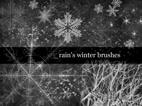 christmas photoshop brushes