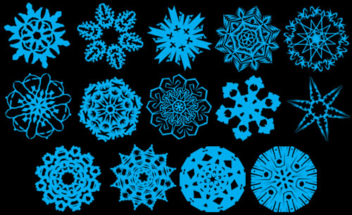 christmas photoshop brushes