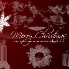 15 Elegant Christmas Photoshop Brushes: Exclusive Freebies