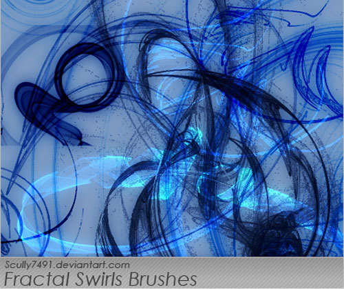 swirls photoshop brushes