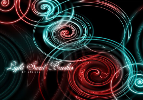 swirls photoshop brushes