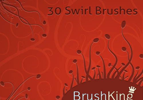 swirls photoshop brushes