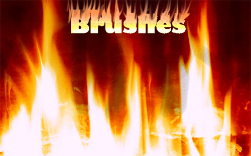 fire photoshop brushes
